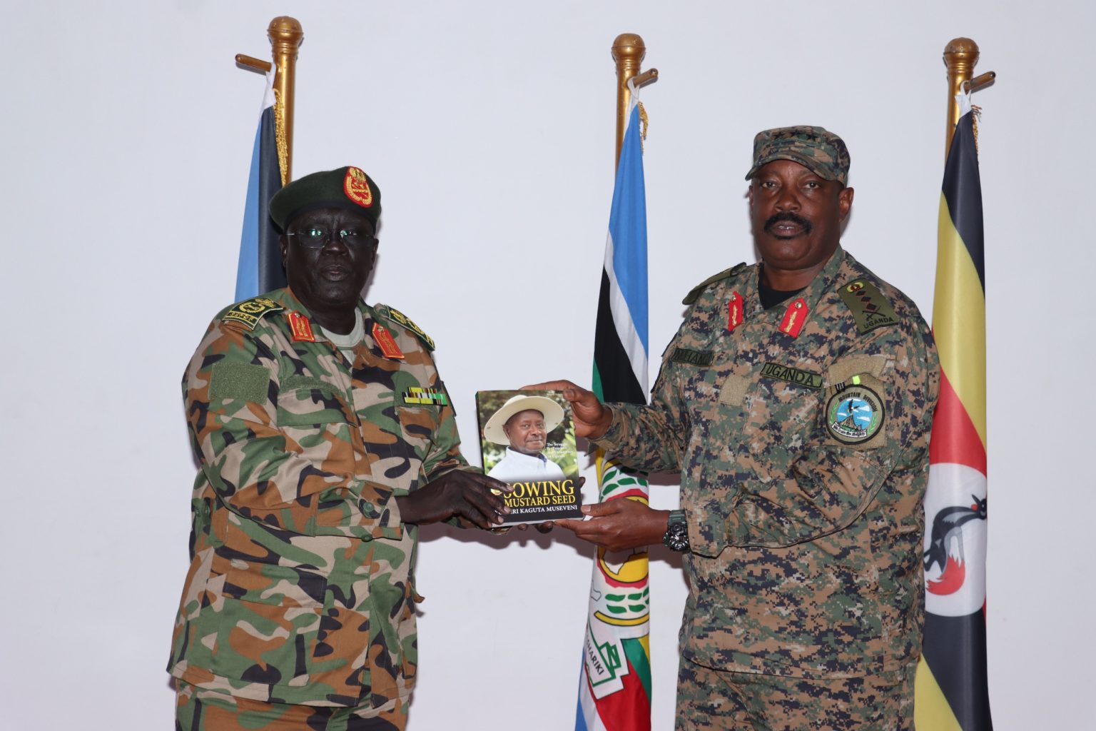 UPDF, SSPDF Strengthen Cooperation to Tackle Border Security