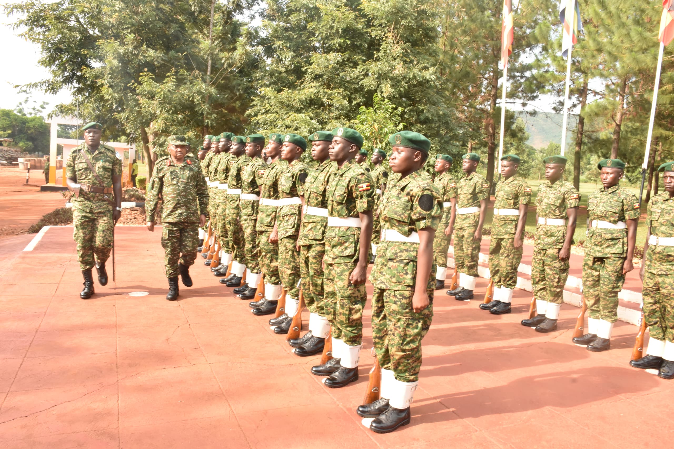 UPDF Unveils U.S. Funded Auditorium at Singo Peace‑Support Academy in Nakasongola