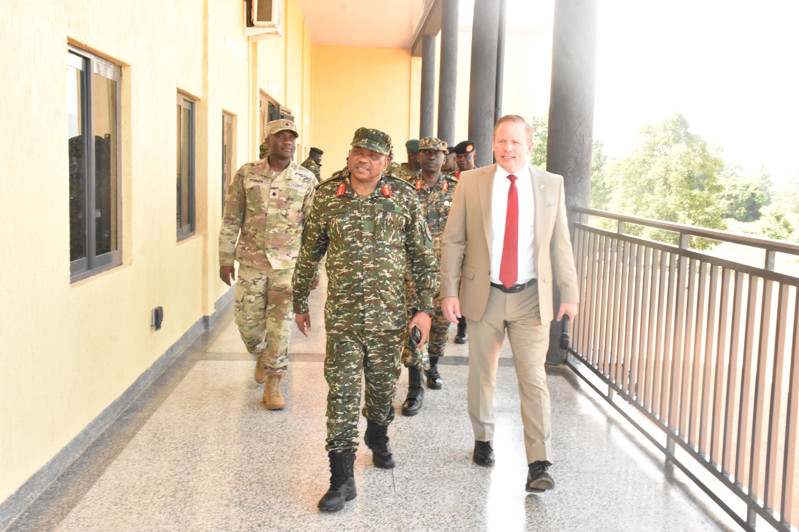 UPDF Unveils U.S. Funded Auditorium at Singo Peace‑Support Academy in Nakasongola