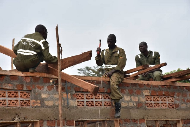 UPDF Engineering Brigade Begins Renovation of Jinja Hospital ICU