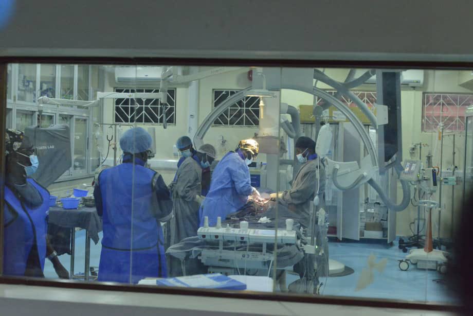 Mulago Hospital Complex, the Cath Lab