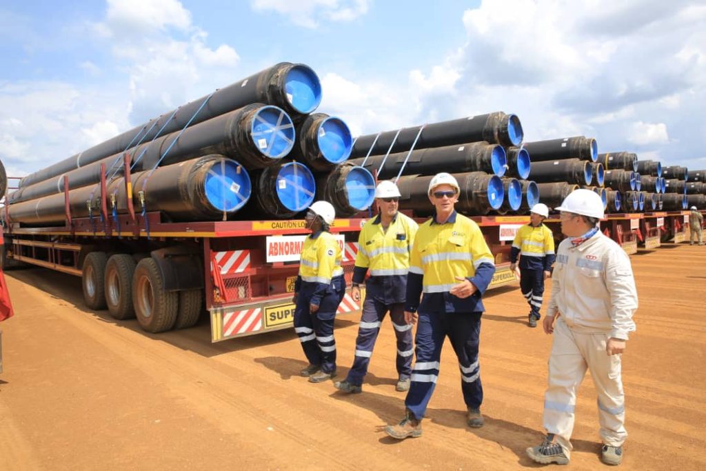 Uganda Receives First Batch of Line Pipes for EACOP