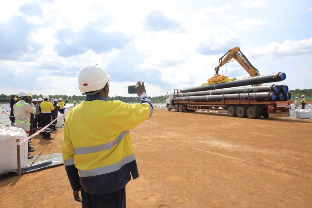 Uganda Receives First Batch of Line Pipes for EACOP