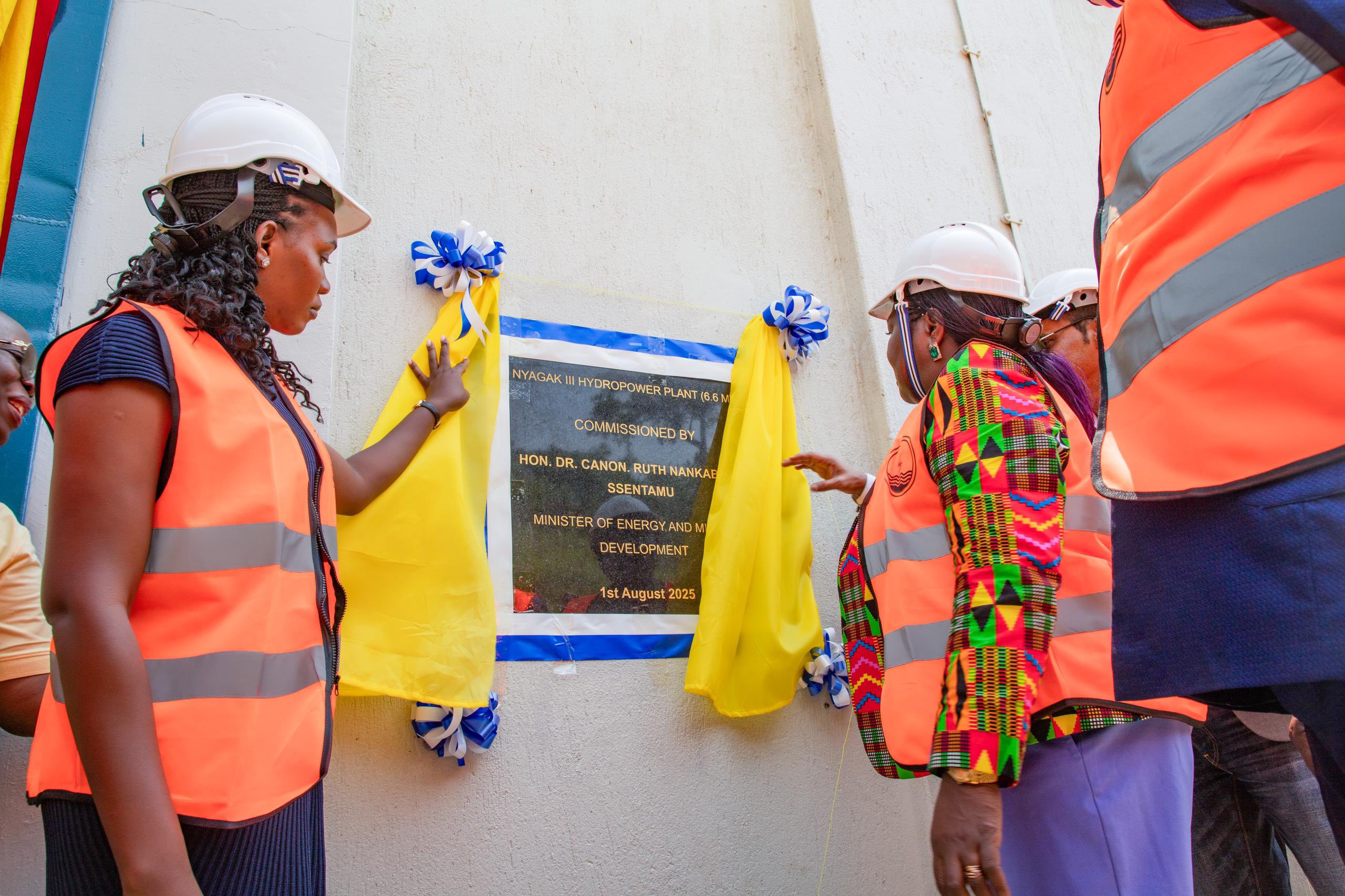 Uganda commissions Nyagak III Hydropower Plant in Zombo District