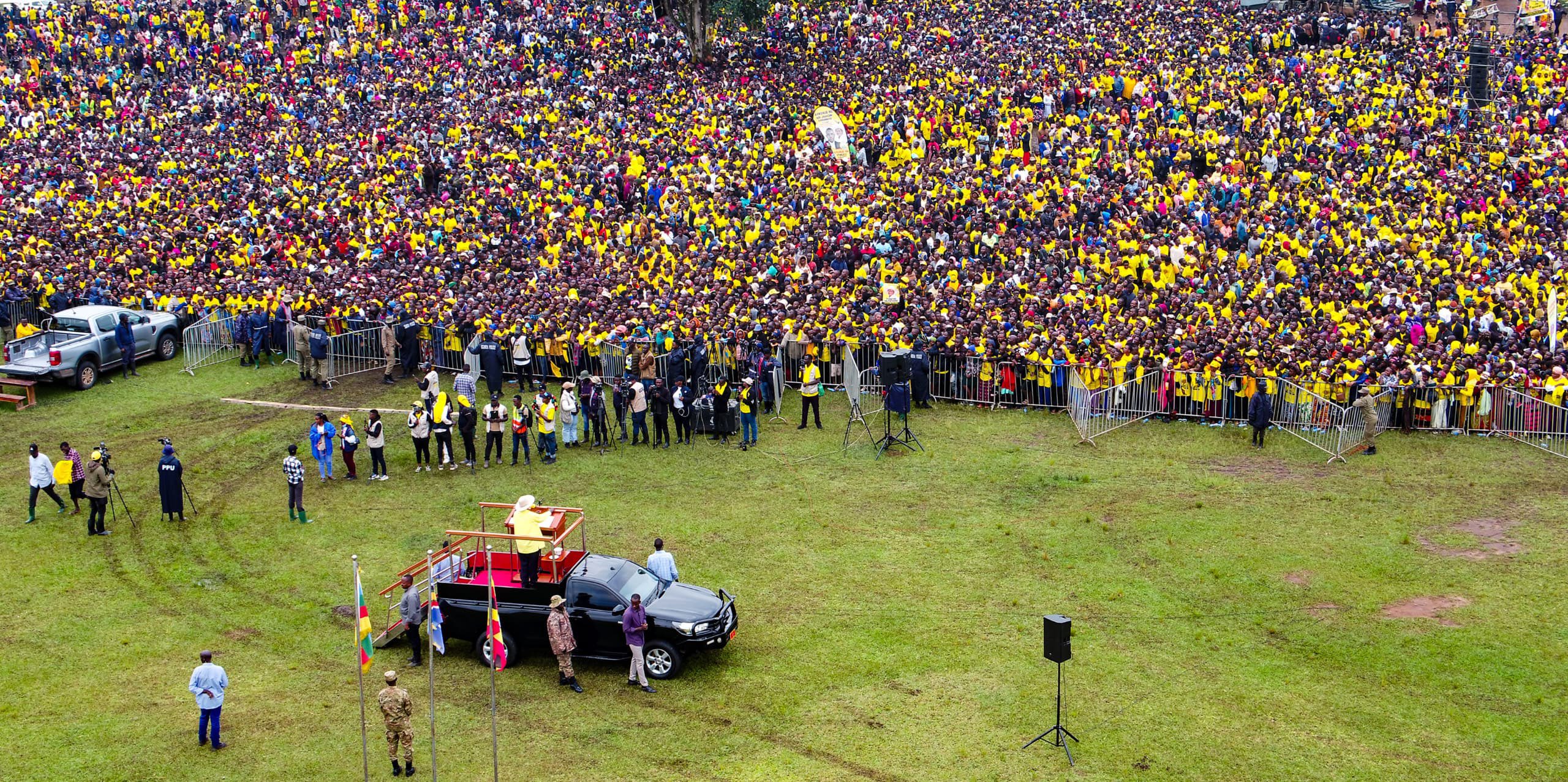 Vote NRM for Development, Museveni Tells People of Kassanda District