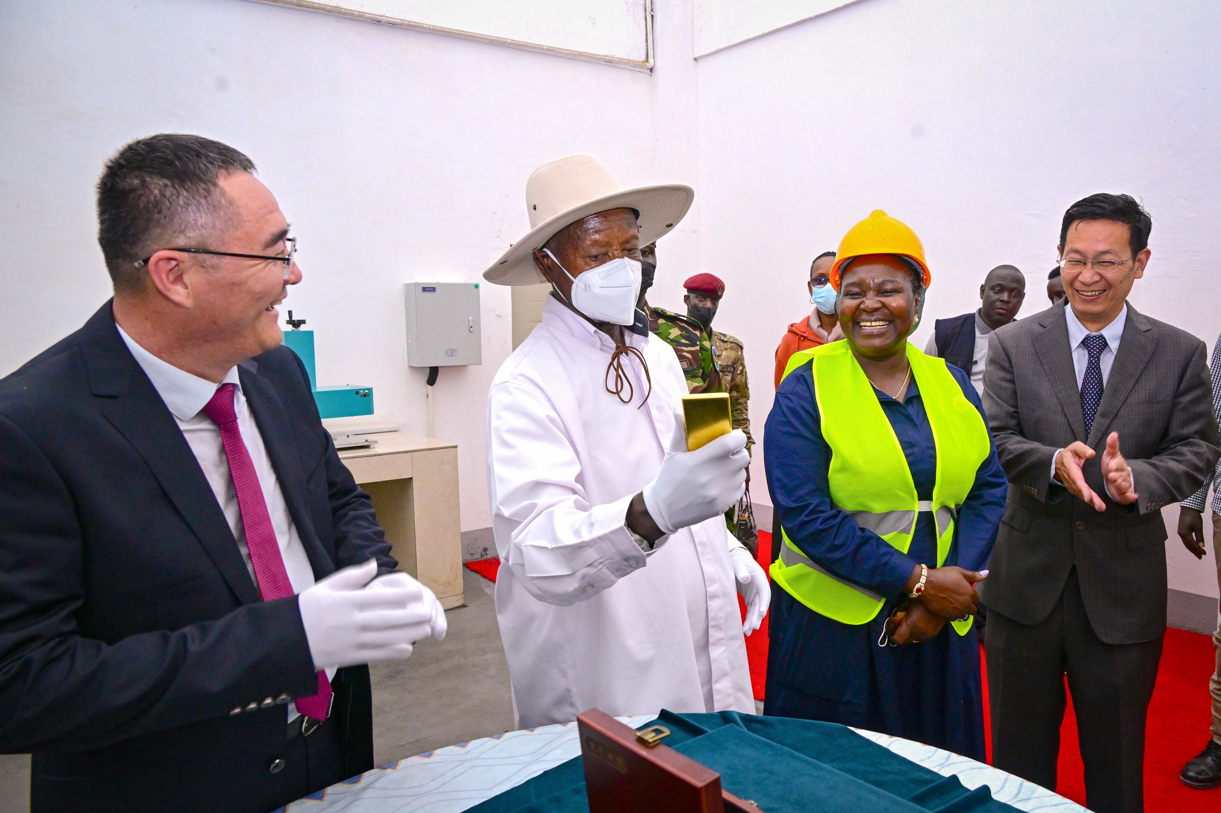 Wagagai Gold Refinery Launched to End Raw Mineral Exports