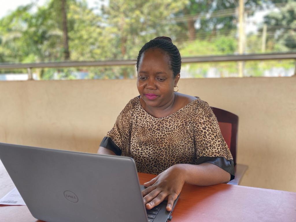 Faridah Nassozi, a client relations officer at NIRA