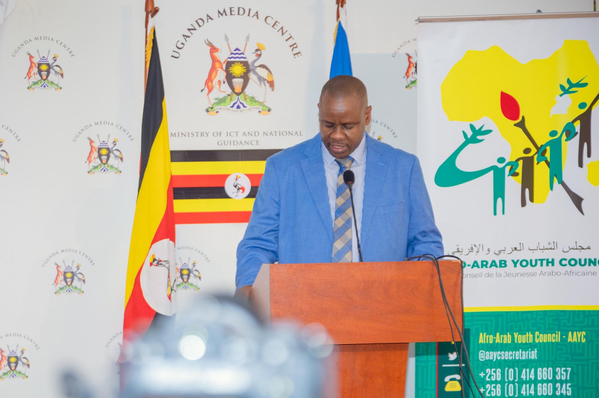 Balaam Unveils Afro-Arab Youth Congress 2025 in Uganda